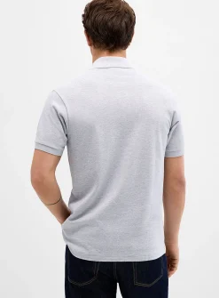Piqué croc polo