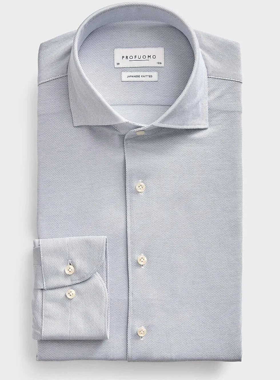 Piqué Japanese knit shirt