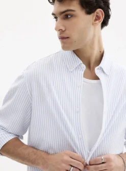 Piqué-knit shirt