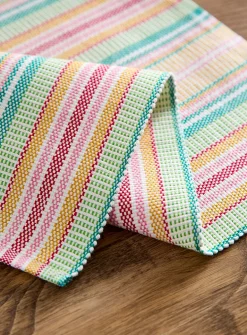 Pixel stripes placemat