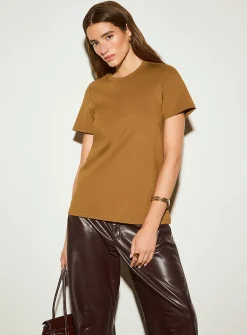 Plain interlock T-shirt