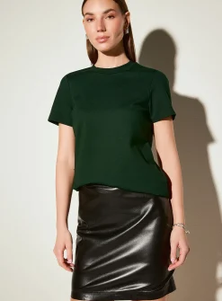 Plain interlock T-shirt