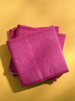 Plain paper napkins