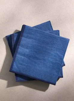 Plain paper napkins
