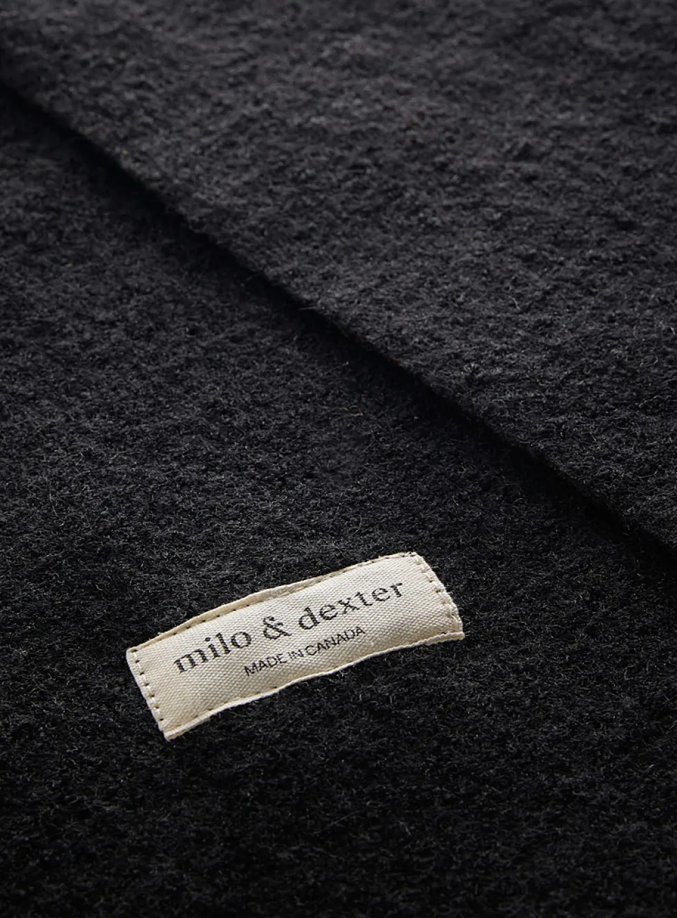 Plain pure merino wool scarf
