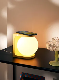 Playful tech table lamp
