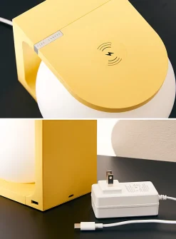 Playful tech table lamp