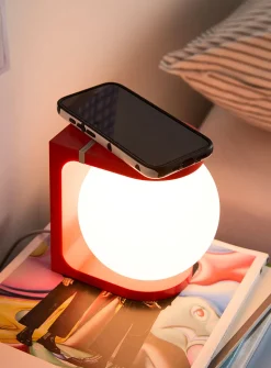 Playful tech table lamp