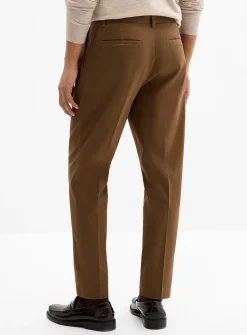 Pleated chinos