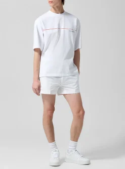 Pleated dress short