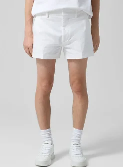 Pleated dress short