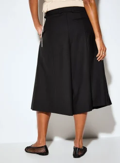 Pleated gauchos