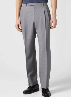 Pleated loose pant
