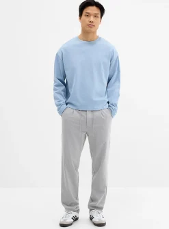 Pleated stretch pant