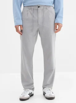 Pleated stretch pant
