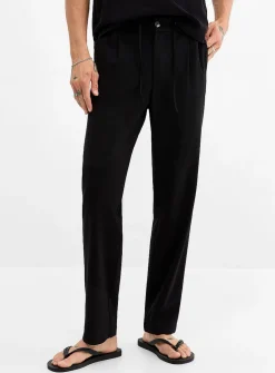 Pleated stretch pant
