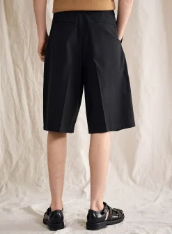 Pleated XL Bermudas