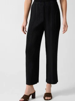 Pleats Please straight-leg pants
