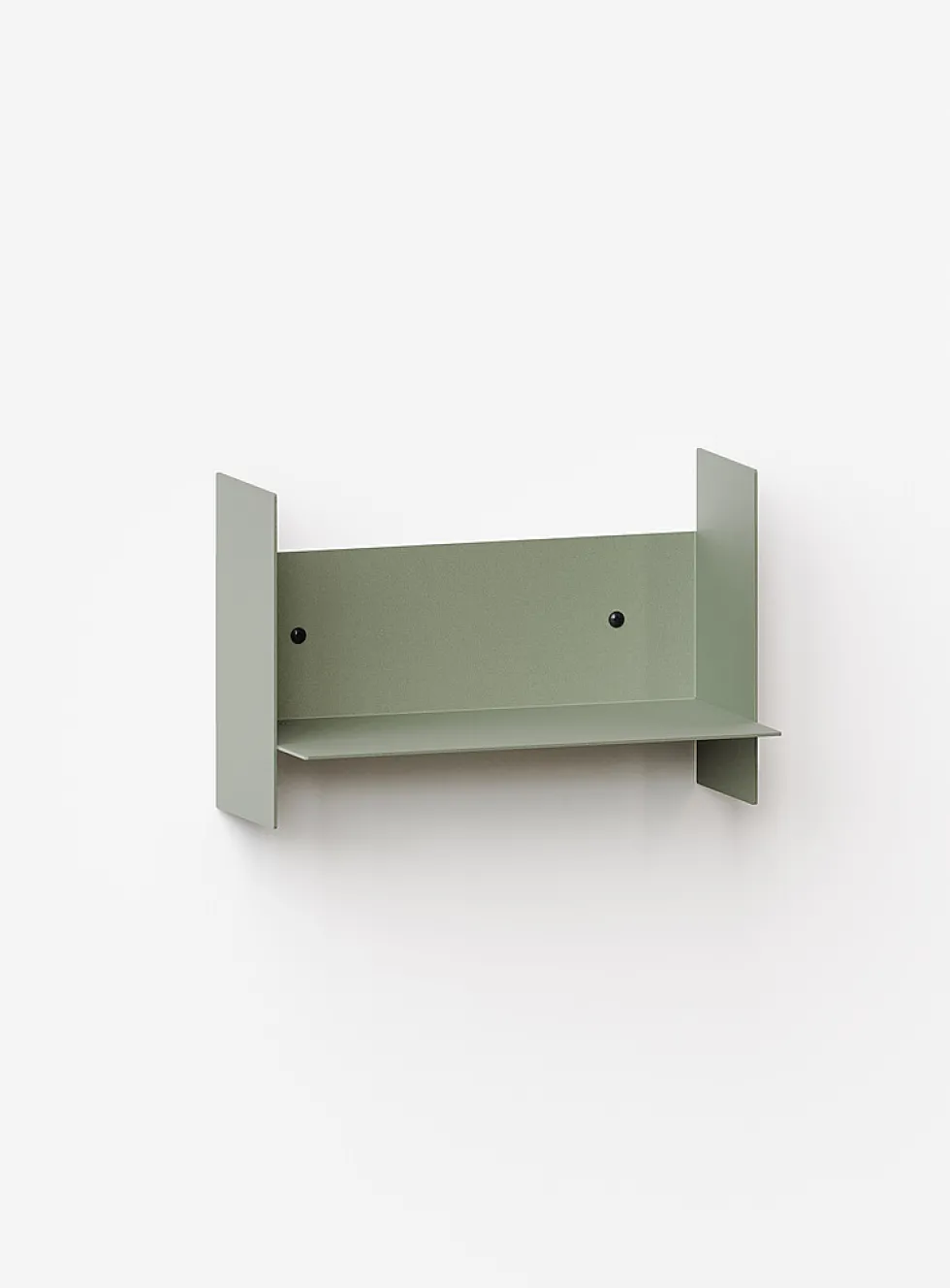 Pli folded steel wall-mounted shelf unit