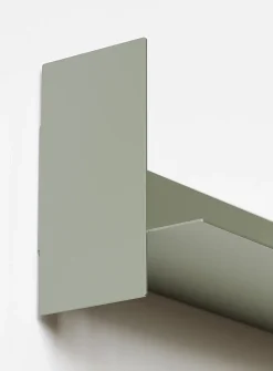 Pli folded steel wall-mounted shelf unit