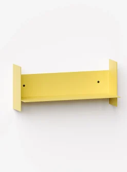 Pli folded steel wall-mounted shelf unit
