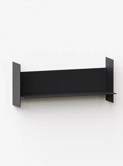 Pli folded steel wall-mounted shelf unit