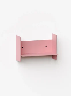 Pli folded steel wall-mounted shelf unit