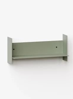 Pli folded steel wall-mounted shelf unit