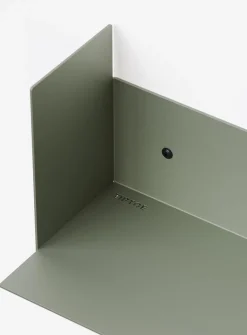 Pli folded steel wall-mounted shelf unit