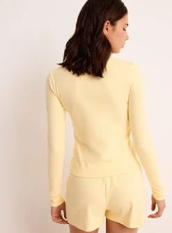 Pointelle knit cardigan