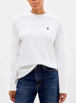 Polo logo long-sleeve T-shirt