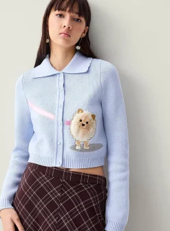 Pom Pom Tripper cardigan