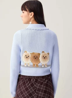 Pom Pom Tripper cardigan