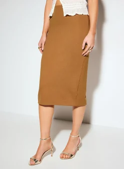 Ponte pencil skirt