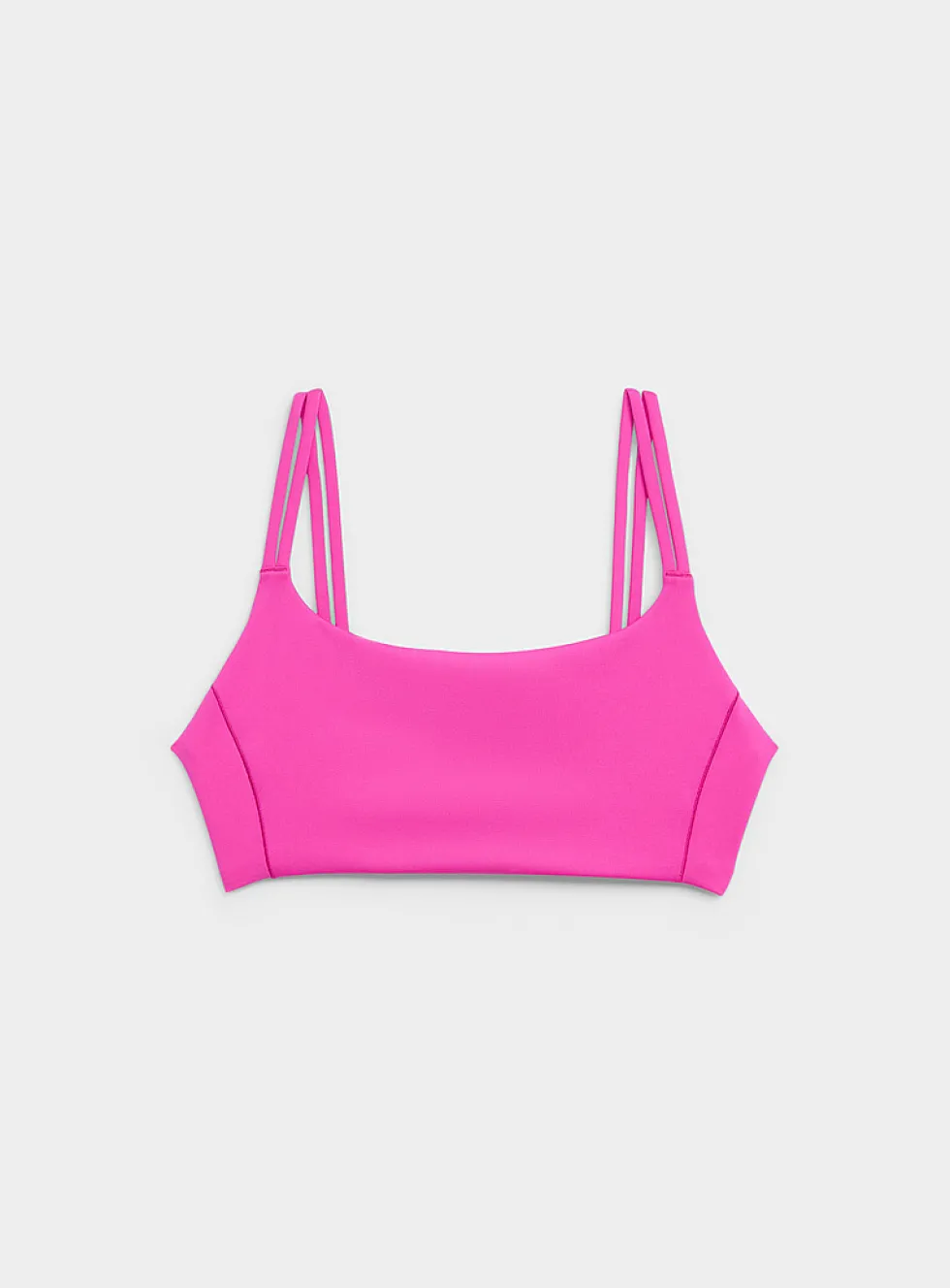 Pool Days D+ teal minimalist bralette