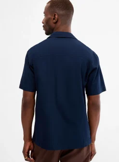 Poplin camp shirt