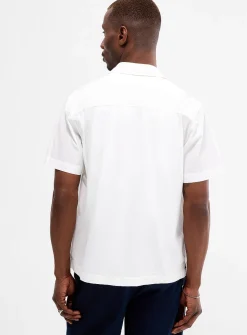 Poplin camp shirt