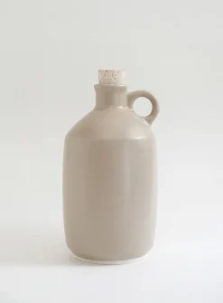 Porcelain maple syrup jar