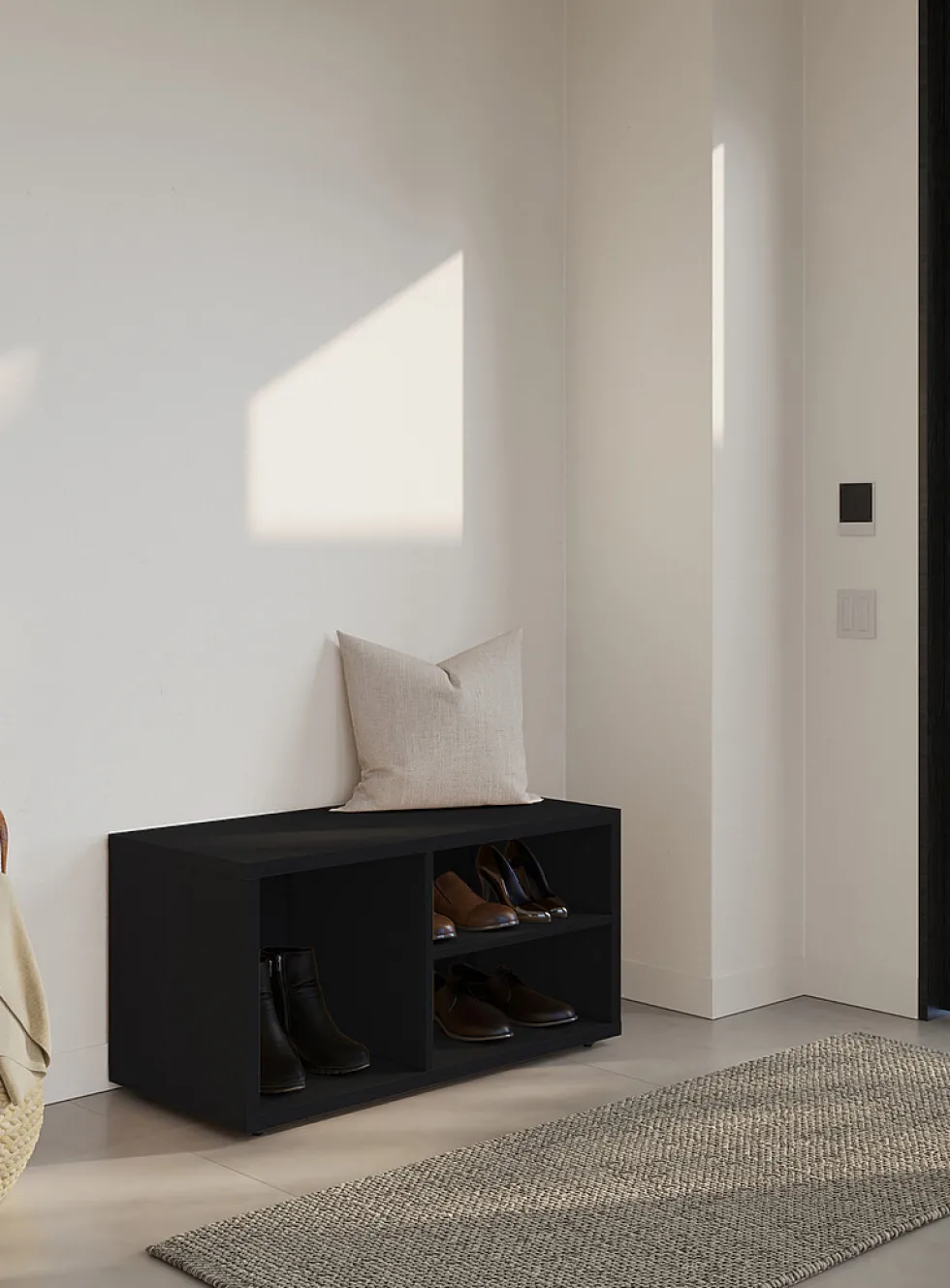 Porto bench with storage