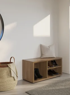 Porto bench with storage