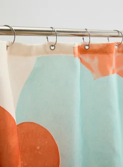 Pousse pousse shower curtain