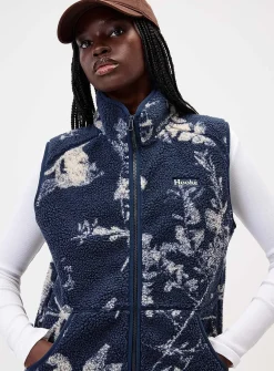 Prairies sleeveless high-pile fleece vest