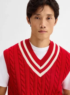 Preppy sweater vest