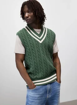 Preppy sweater vest