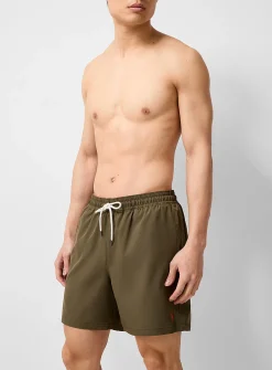 Preppy-colour stretch swim trunk