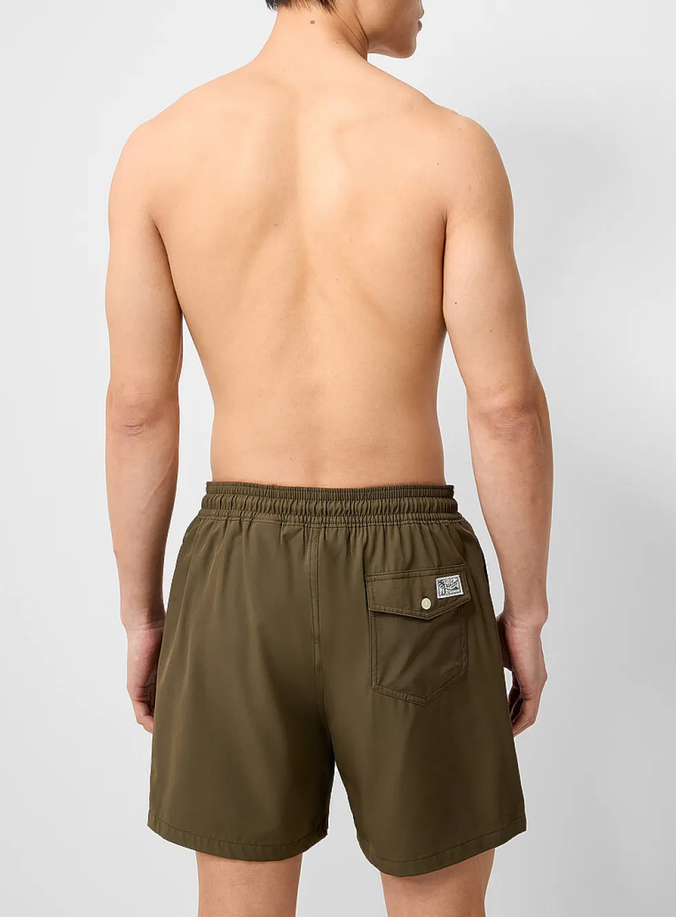 Preppy-colour stretch swim trunk