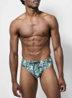 Printed swim brief