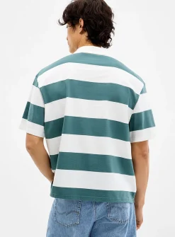 Project 13 club stripe polo