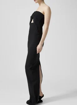 Prong cutout bust dress