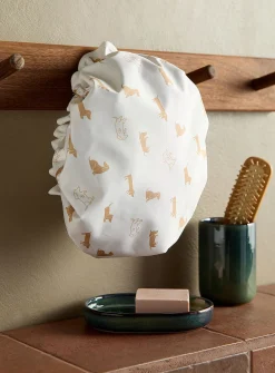 Puppies shower cap